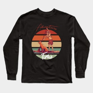 A New Adventure Begins Long Sleeve T-Shirt